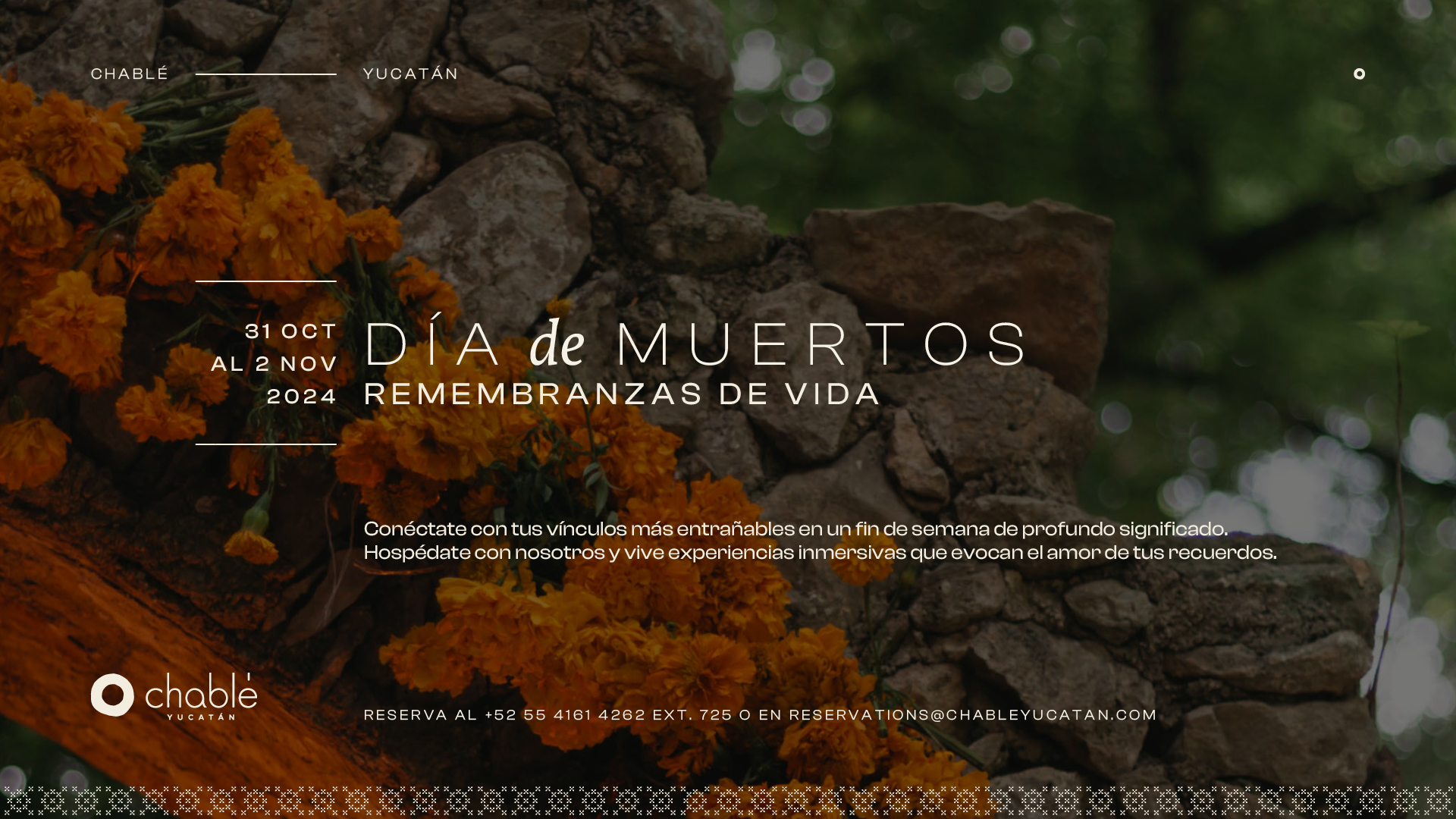 Banner Dia de Muertos 2024 ESP